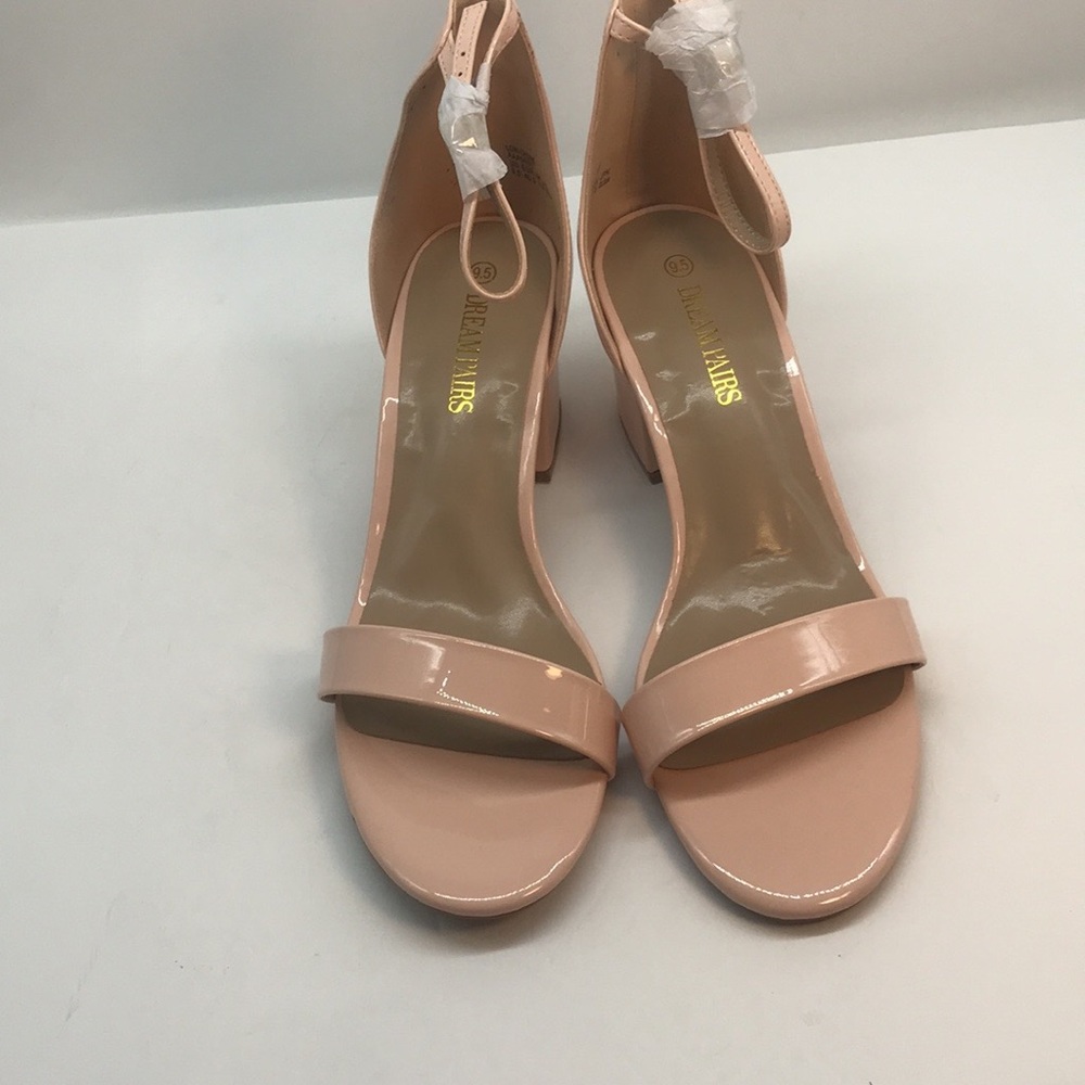 Dream Pairs Chunky Low Heel Pump Sandals Size 9.5 - Picture 10 of 14